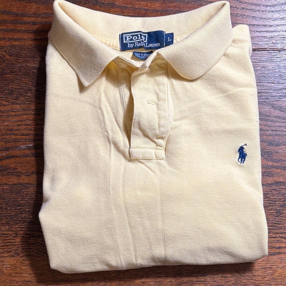 Polo by Ralph Lauren Yellow Polo Shirt